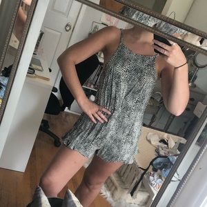 LF leopard romper!